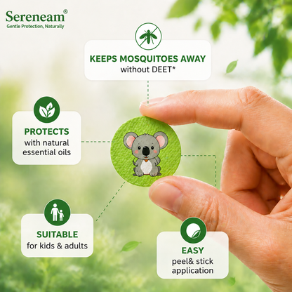 Mosquito repellent patches