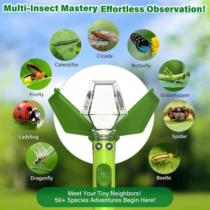 🐞Bug Catcher Kit with 6X Magnifier – Fun Insect Explorer Toy for Kids & Adults🐛