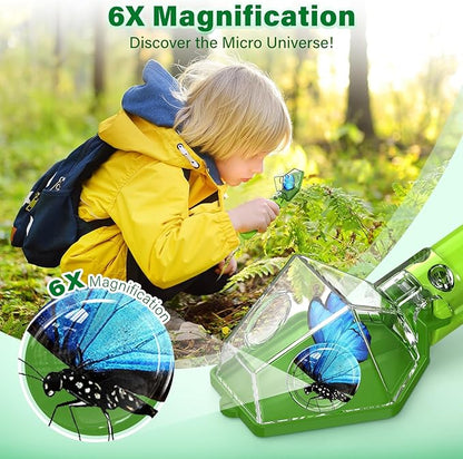 🐞Bug Catcher Kit with 6X Magnifier – Fun Insect Explorer Toy for Kids & Adults🐛